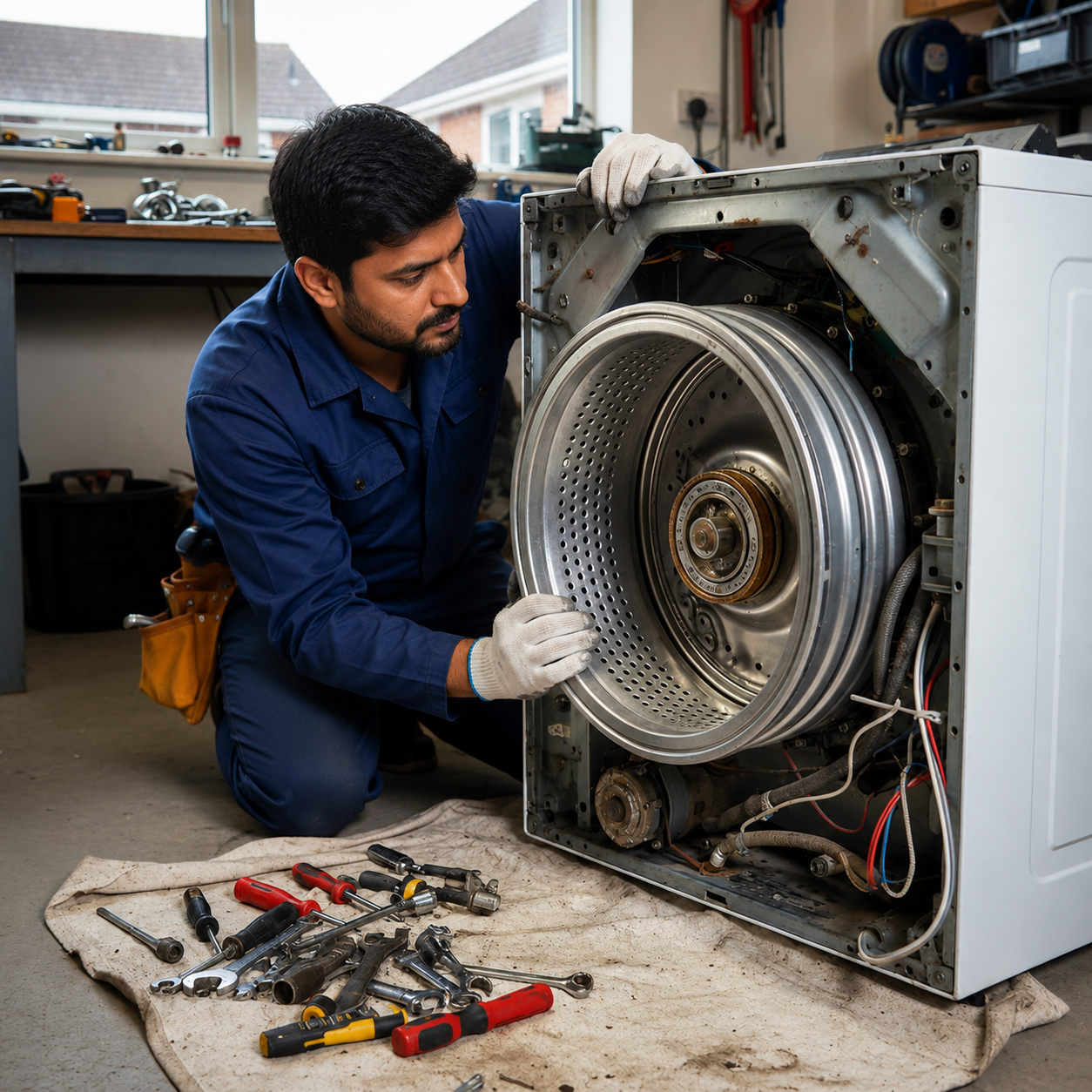 Washing Machine Drum and Bearing Repair in Hyderabad